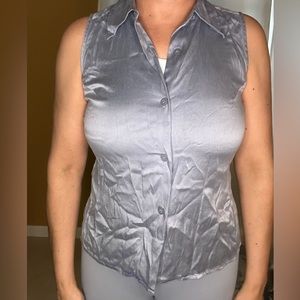 Cute soft silk top